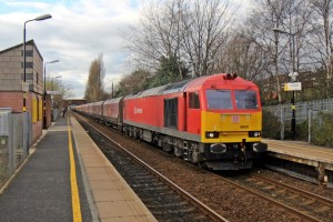 DB_Schenker_Class_60,_60020,_Whiston_railway_station_(geograph_3819351)