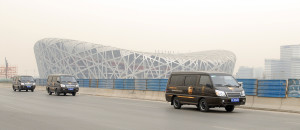 UPS Vehicles in Beijing, China 1