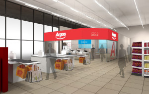 Argos concession in Sainsbury's supermarket.