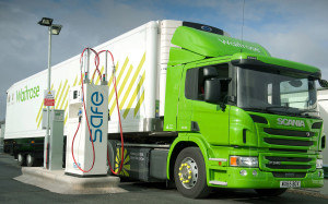 Waitrose Gas powered Scania