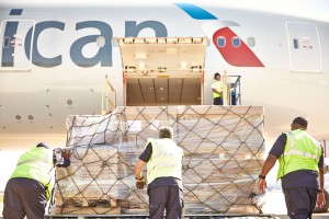 Heathrow cargo record for American