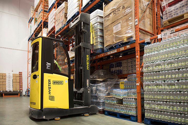 Hyster launches cold store reach truck