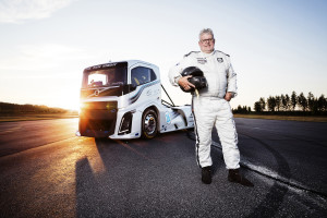 Boije Ovebrink, driver of the 'Iron King'