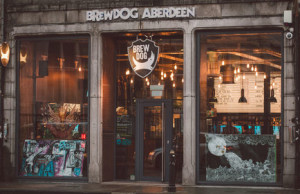 BrewDog's flagship store in Aberdeen. 