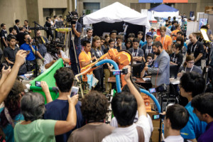 Scenes from the third annual Amazon Robotics Challenge, held in conjunction with RoboCup, photographed Friday, July 28, in Nagoya, Japan. (JORDAN STEAD / Amazon)