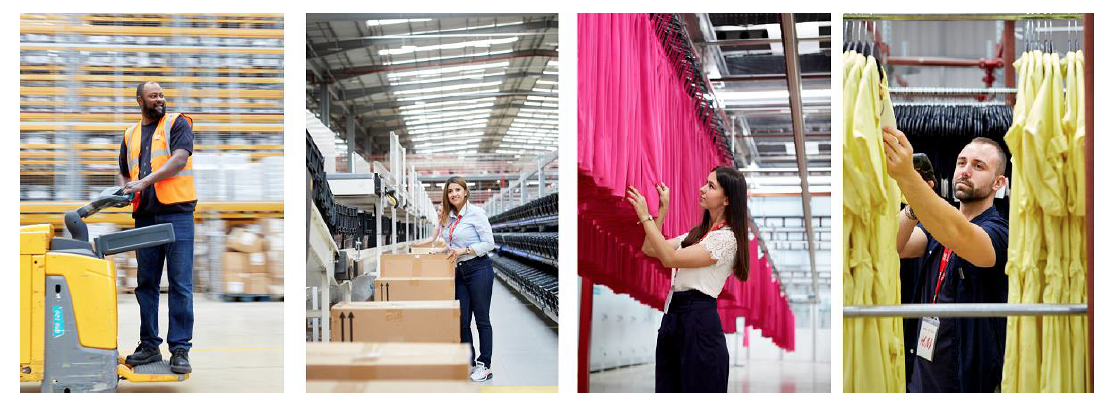 H&m logistics online