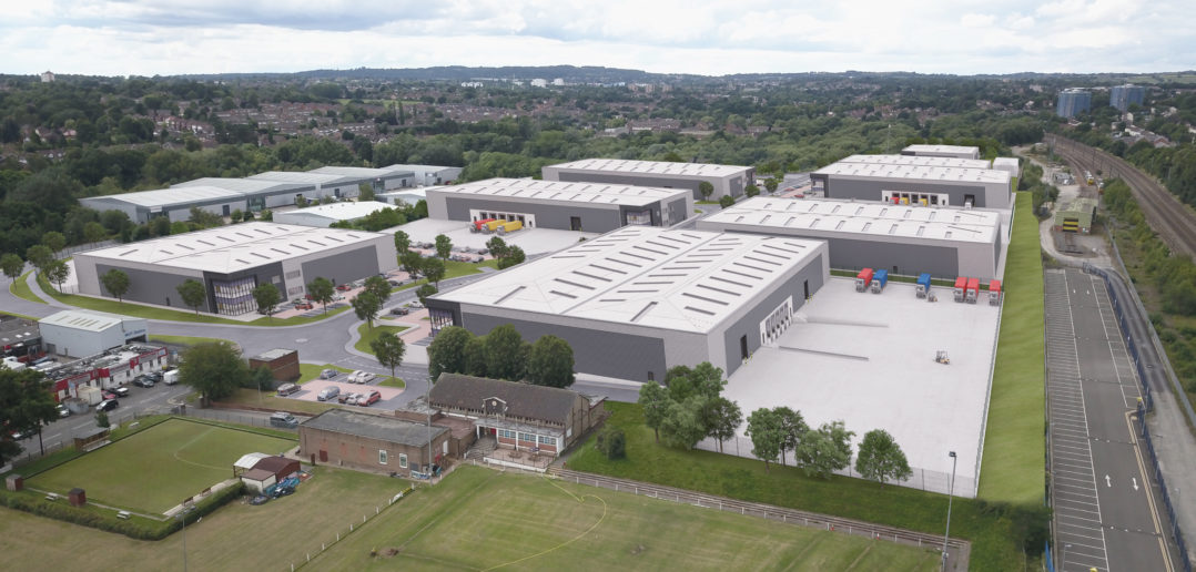 A new 400,000 sq ft warehouse scheme planned for Birmingham Logistics