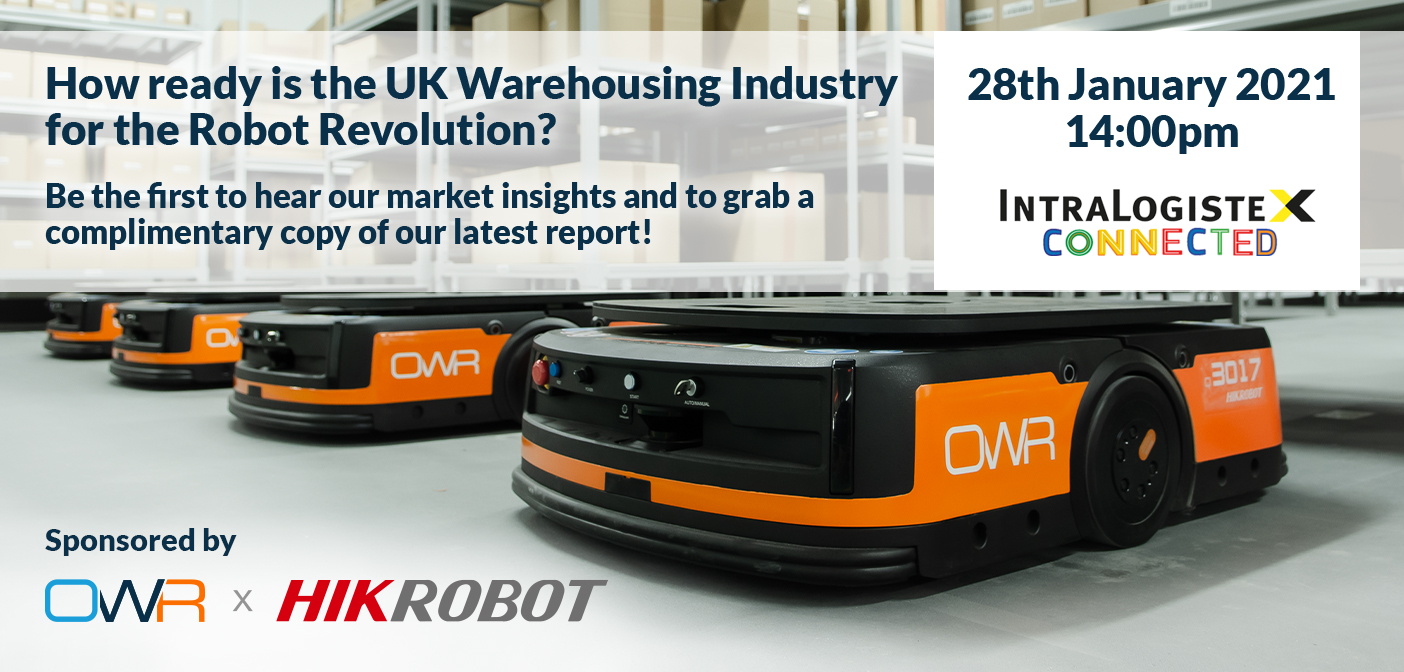 IntraLogisteX Connected: How ready is the UK warehousing industry for the robot revolution? – register now! - Vimarsana News
