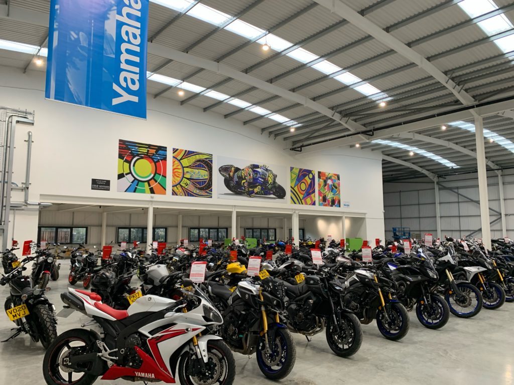New HQ and motorcycle distribution centre set up in Leicestershire
