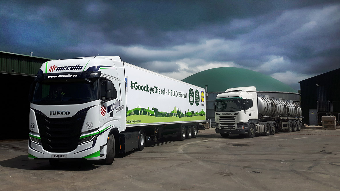 Northern Irish Weltec customer uses biomethane as a truck fuel for Lidl - Vimarsana News