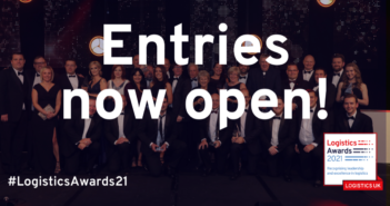 Logistics UK’s Logistics Awards 2021. Don’t miss out – Entries close 5pm on Friday 9 July