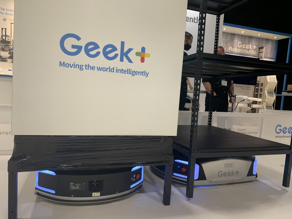 Geek+ robotics wow the crowd at IntraLogisteX | Logistics Manager