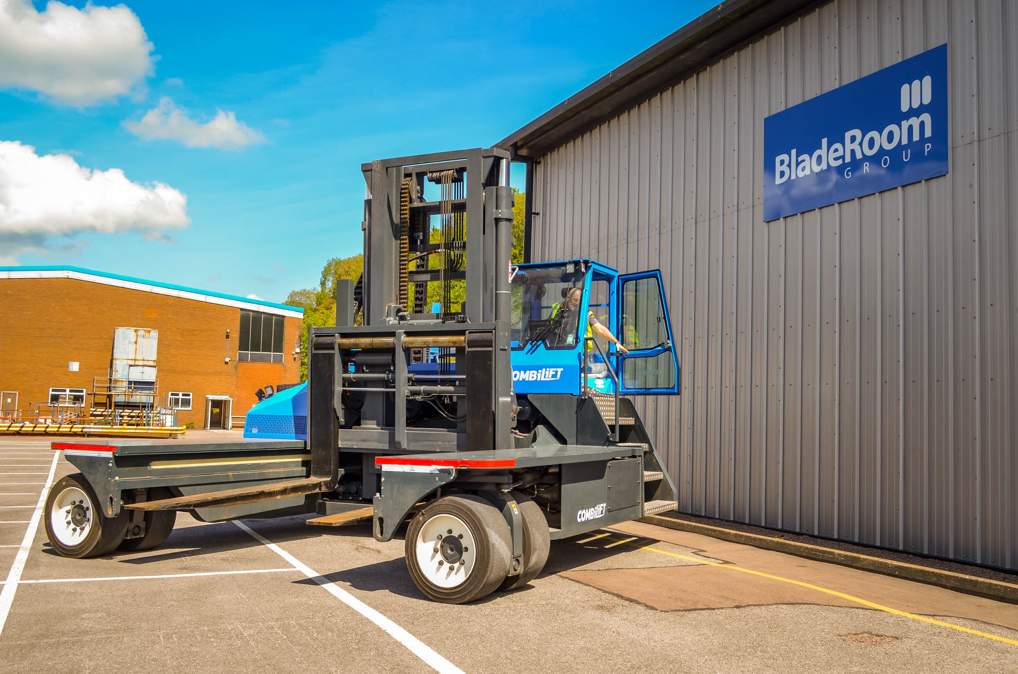 Largest ever Combilift forklift delivered Logistics Manager