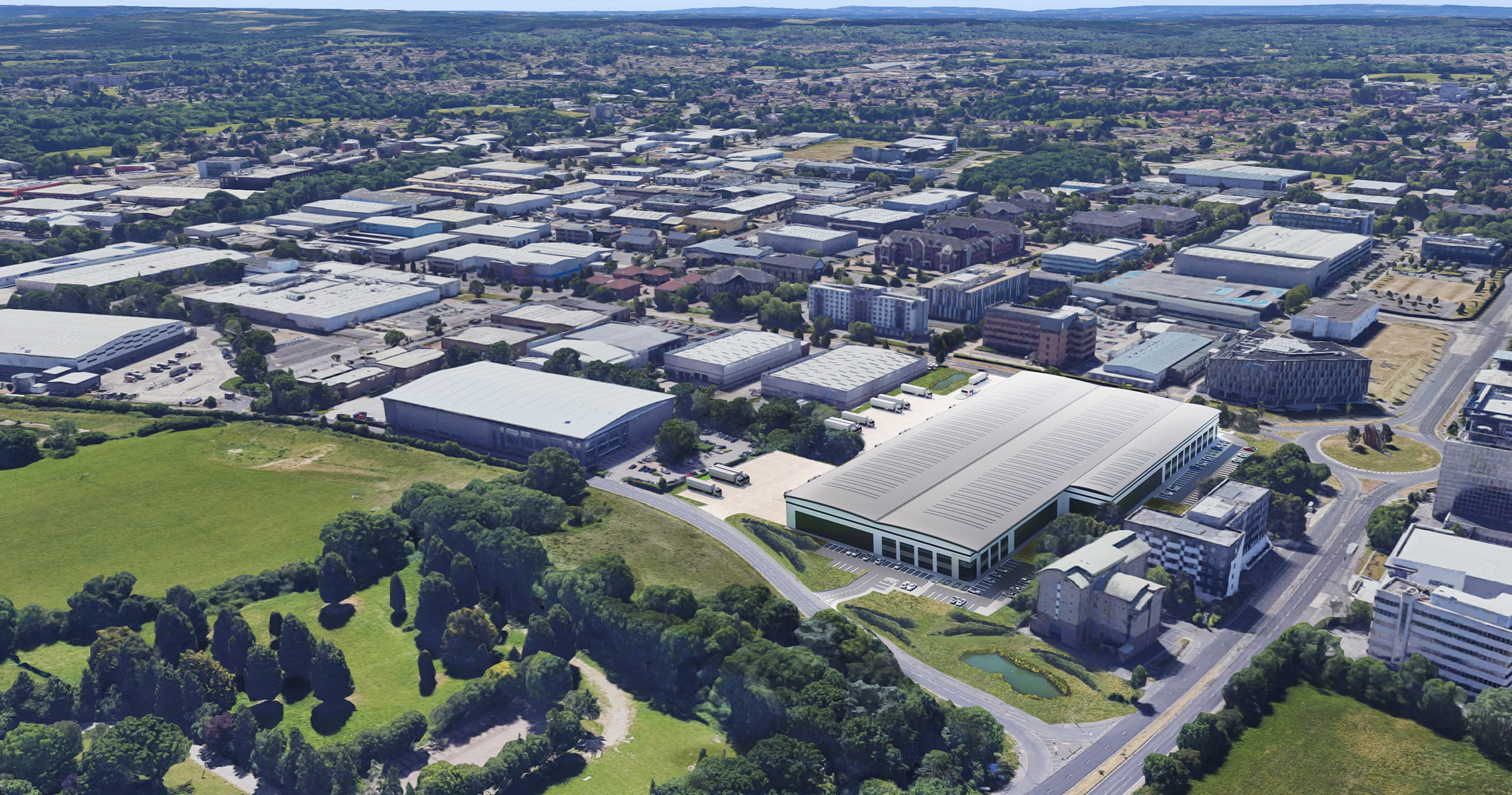 Panattoni plans Crawley last-mile shed scheme - Vimarsana News