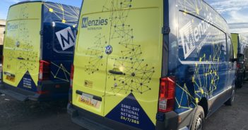 Menzies goes even greener with fully recyclable livery on final-mile fleet