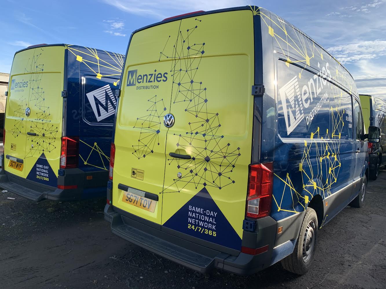 Menzies goes even greener with fully recyclable livery on final-mile fleet - Vimarsana News