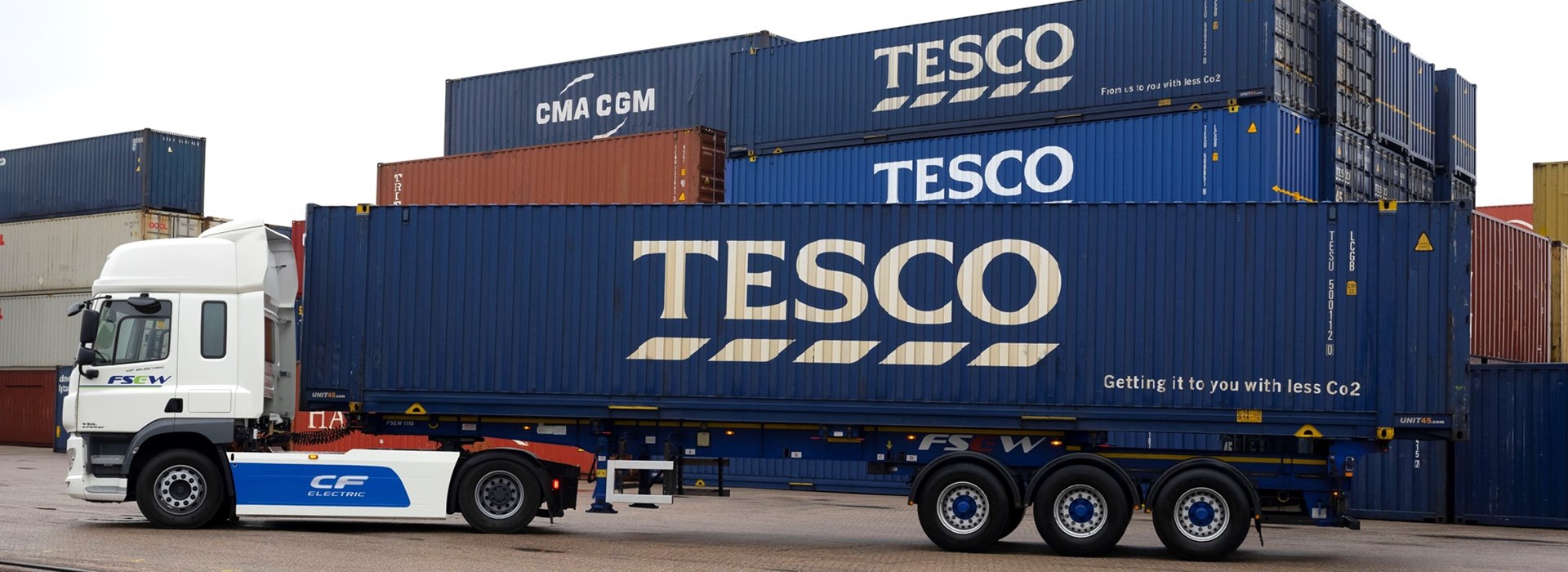 Tesco announces ‘first’ UK commercial electric articulated HGVs Logistics Manager