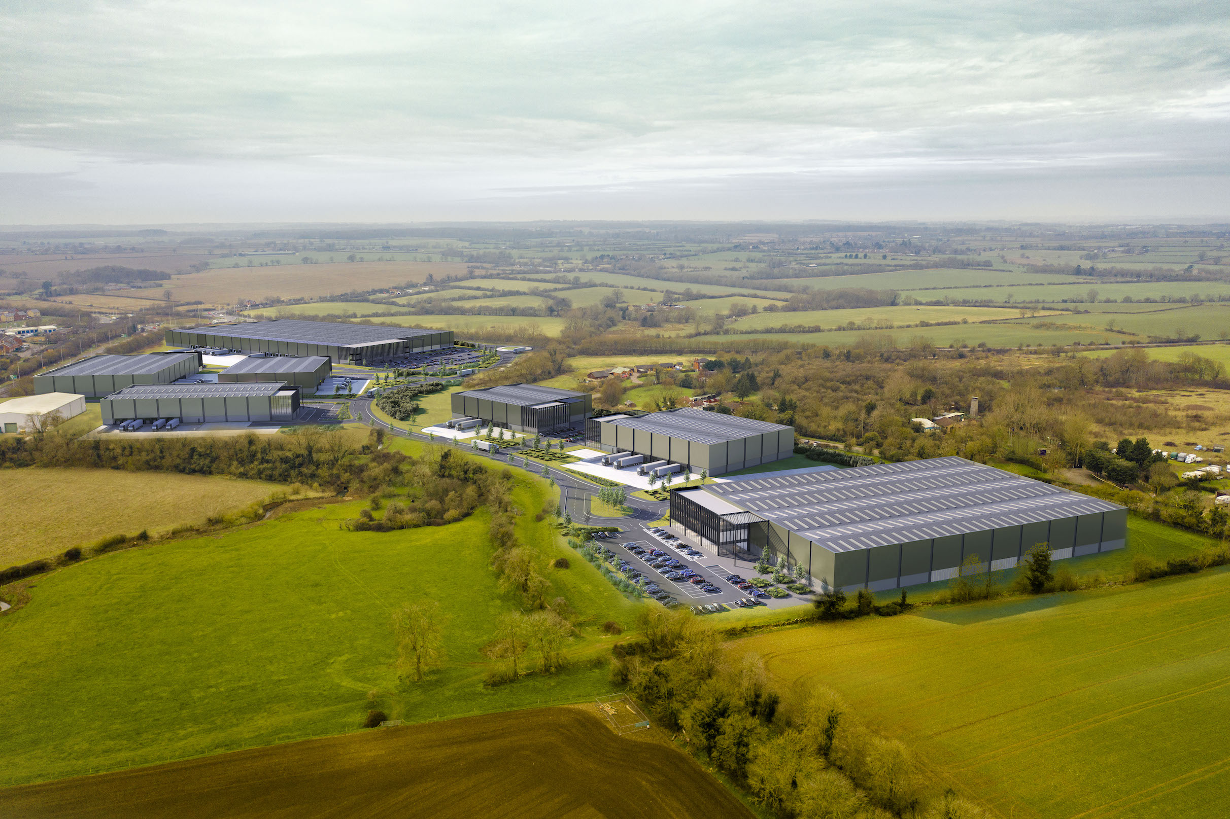 AEW-Allianz secures speculative warehouse park in Milton Keynes - Vimarsana News