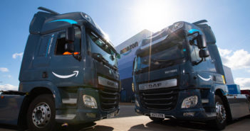 Amazon unveils first-ever fully electric HGVs in its UK fleet
