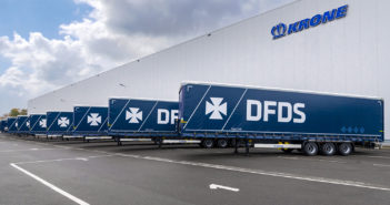 Freight volumes are up according to DFDS