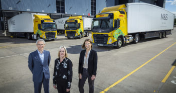 DHL introduces 20 bio-LNG trucks into its M&S fleet