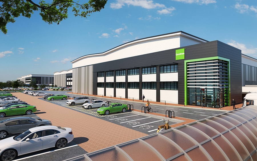 Goodman to develop 1.2 million ft2 logistics scheme in Luton