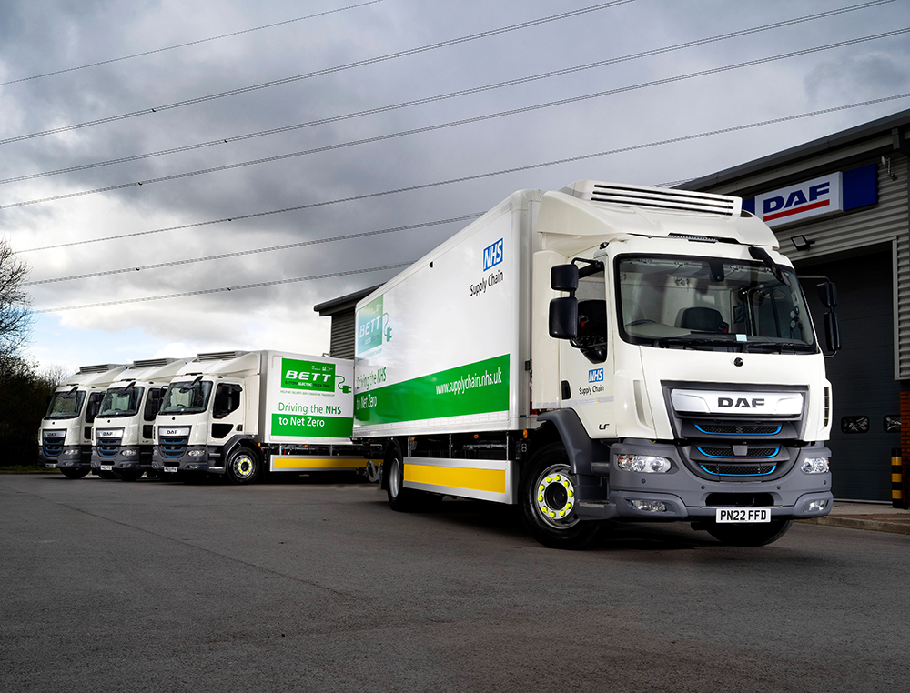NHS and Unipart partner for fully electric trucks - Vimarsana News