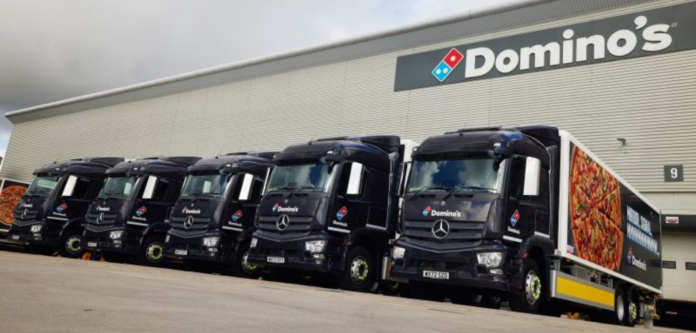 Domino's strengthens UK supply chain with 15 new trucks - Vimarsana News