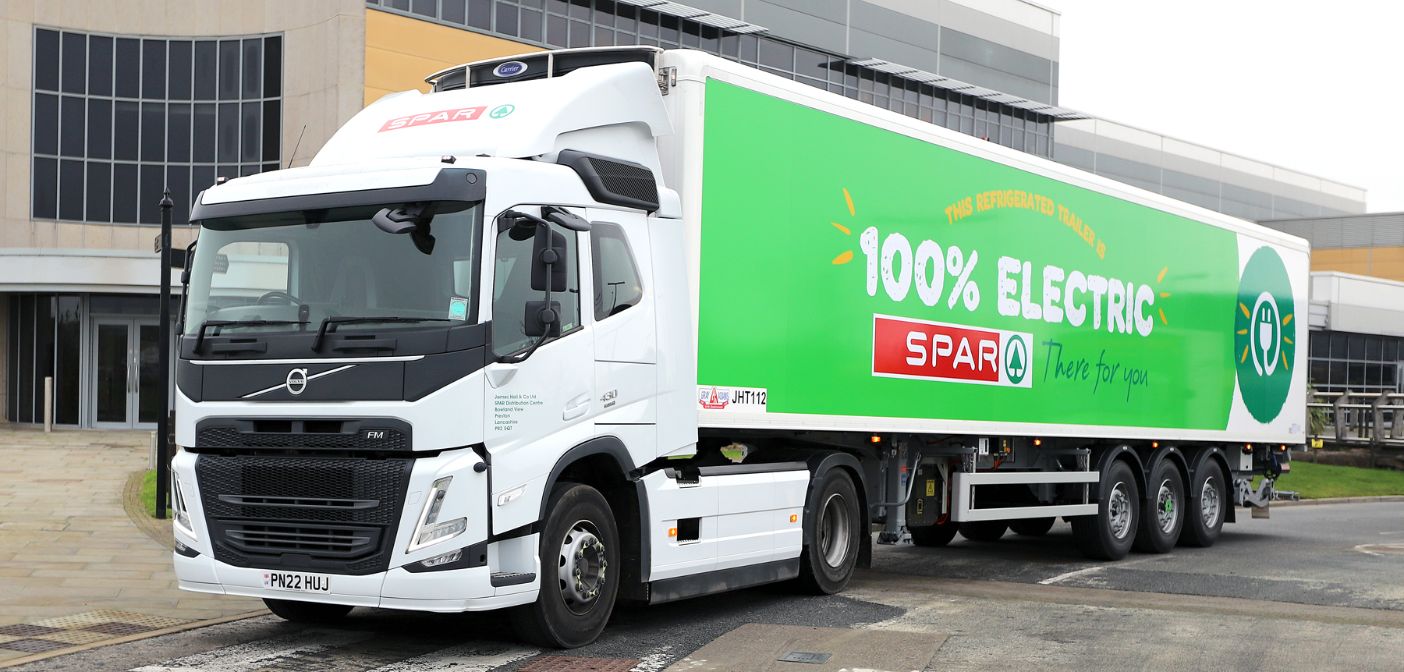 James Hall & Co takes delivery of its first electric refrigerated trailer - Vimarsana News