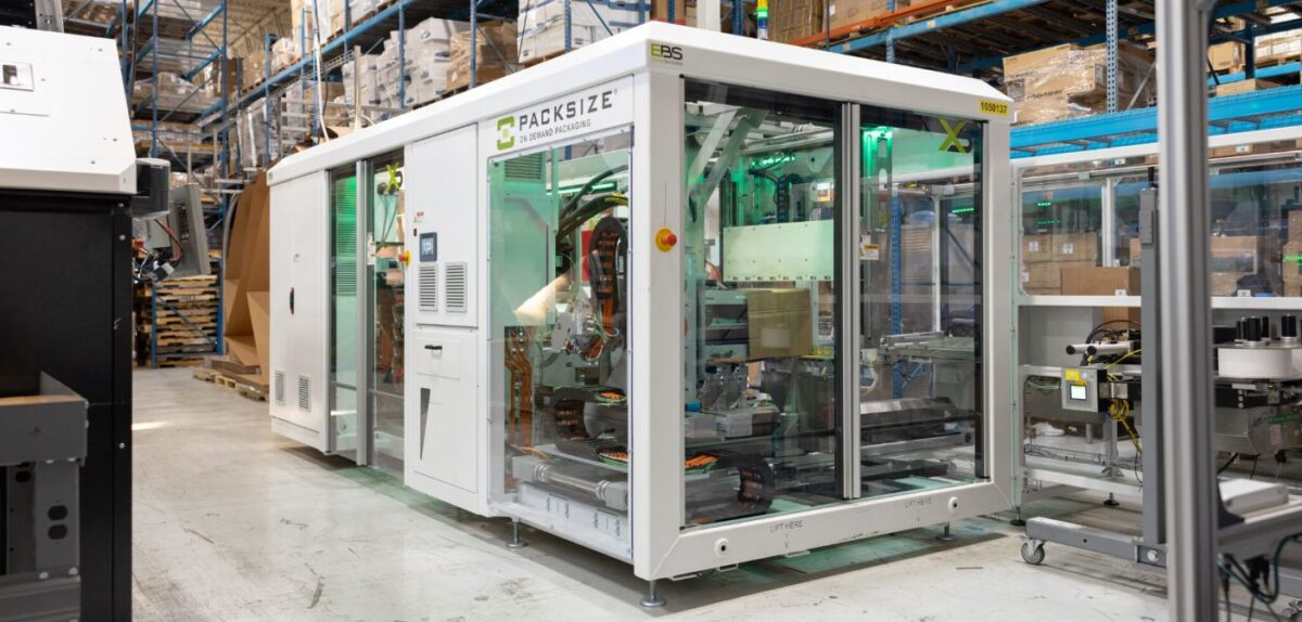Packsize unveils packaging machine developed exclusively for Walmart