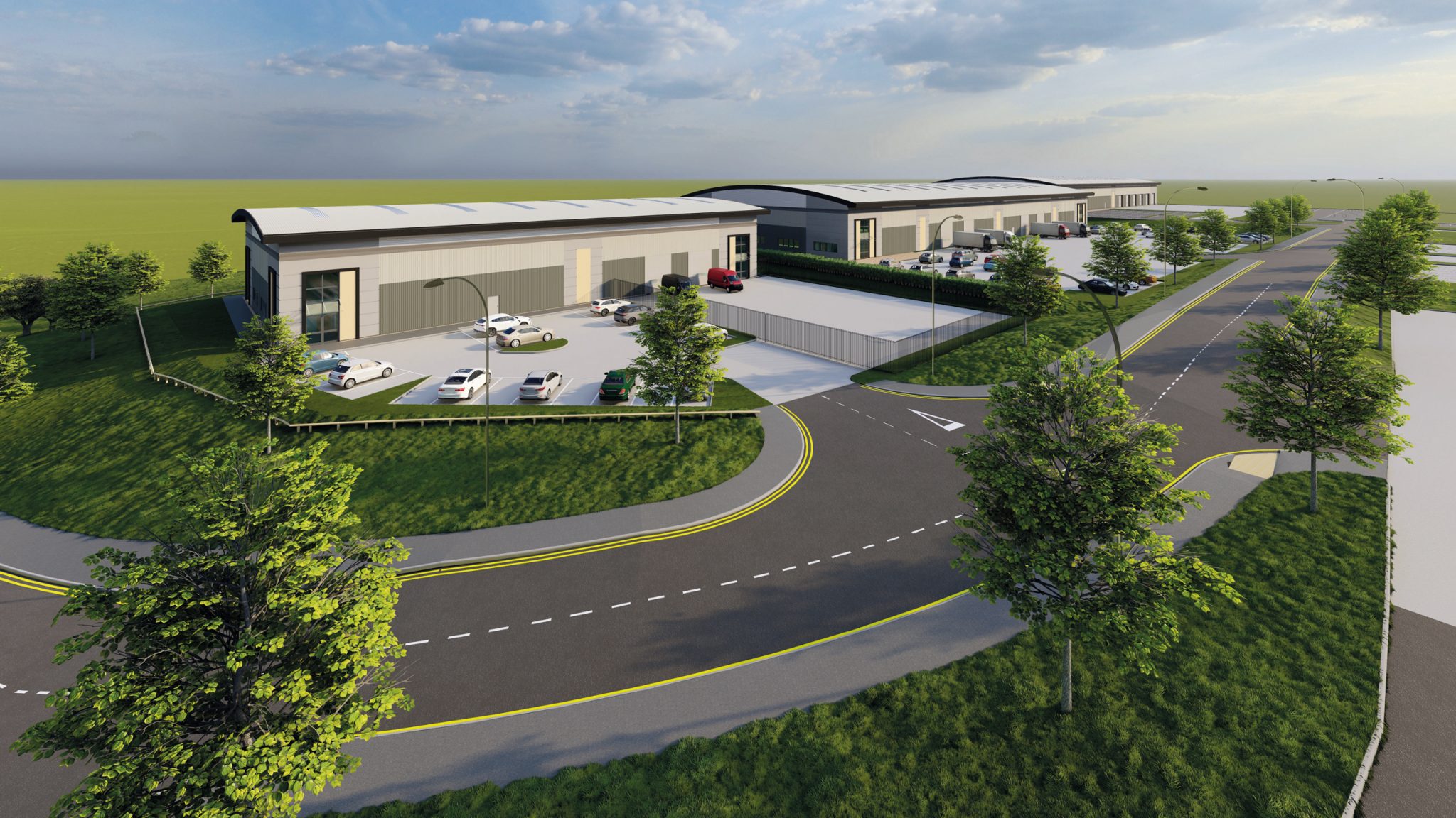 Planning consent granted for new units at Derbyshire scheme Logistics