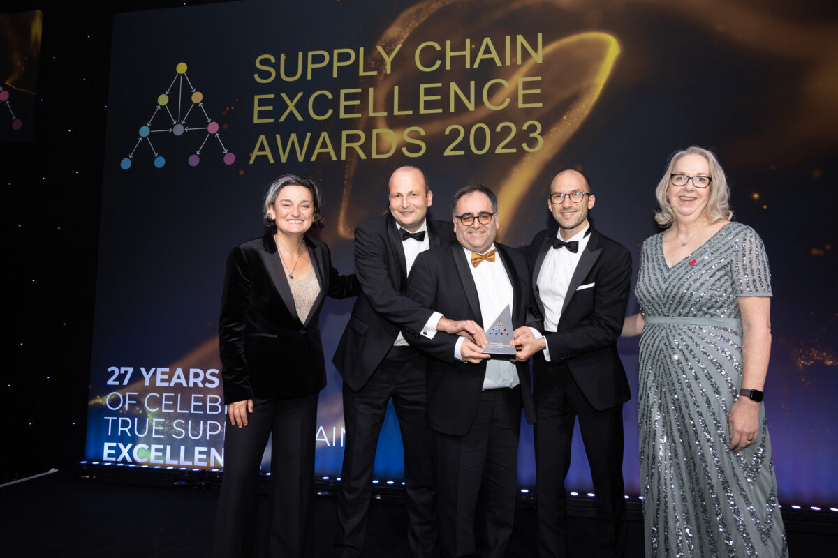 Steeper Group - Steeper Win Supply Chain Excellence Award