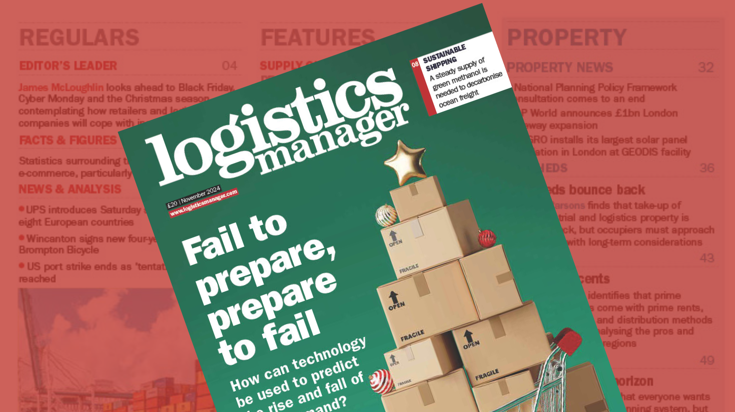 Logistics Manager Magazine November 2024 | Logistics Manager
