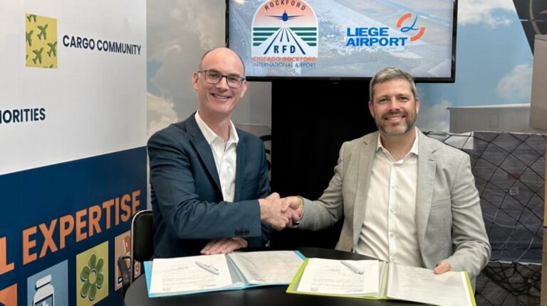 Liege and Chicago Rockford agree air cargo collaboration Liege and Rockford in air cargo collaboration