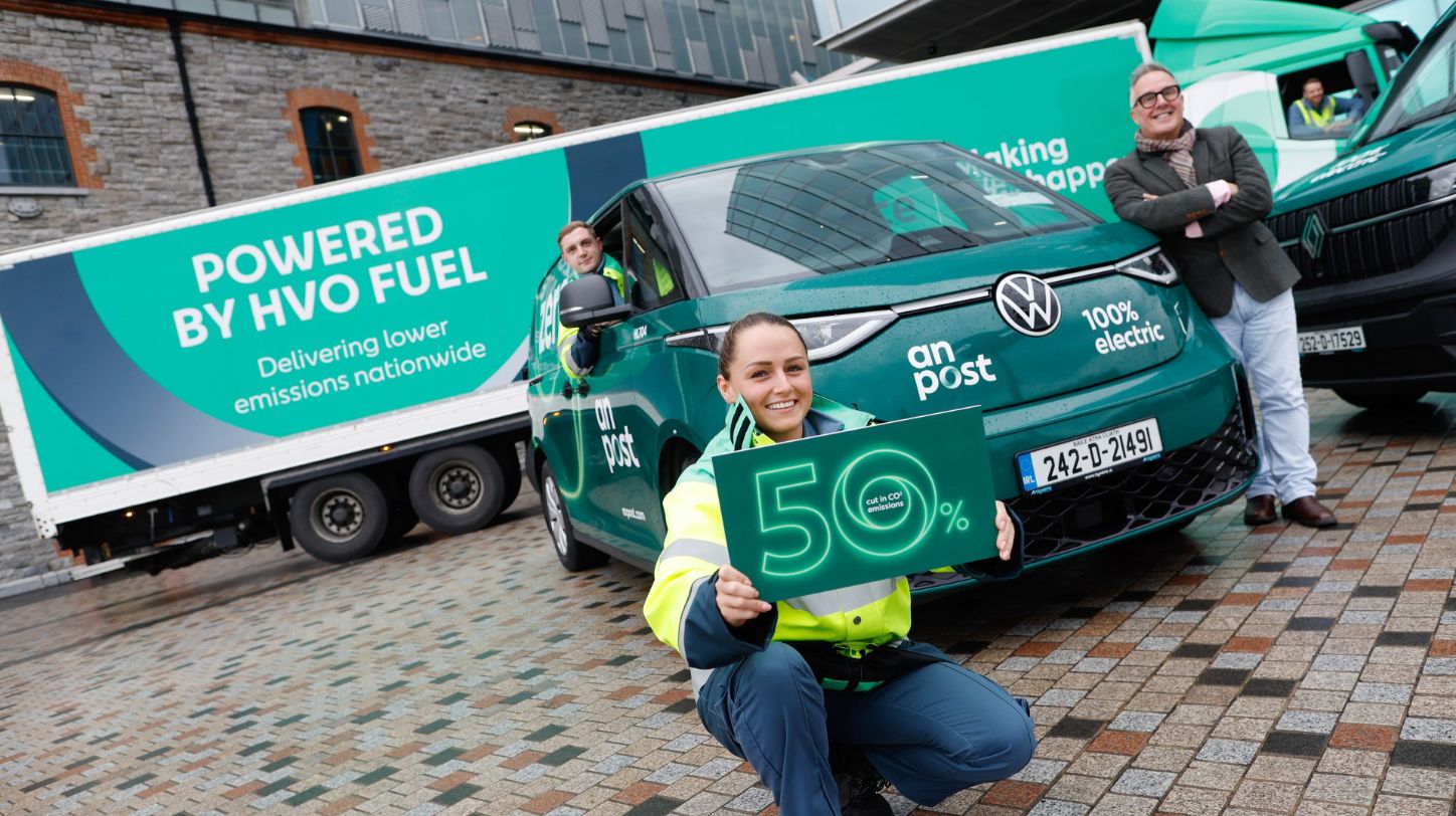 Ireland’s An Post cuts carbon emissions ahead of schedule