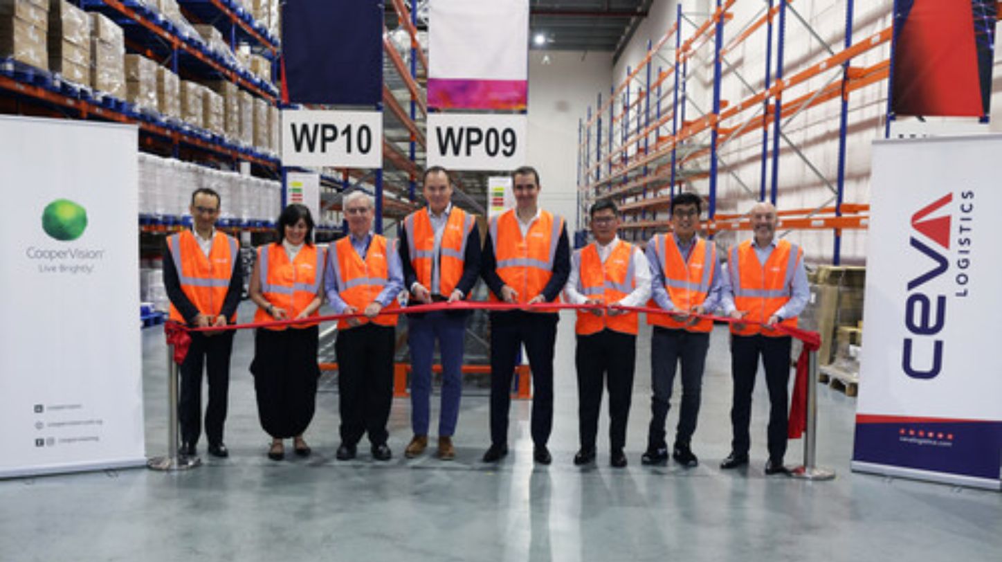 CEVA and CooperVision open regional logistics centre in Singapore