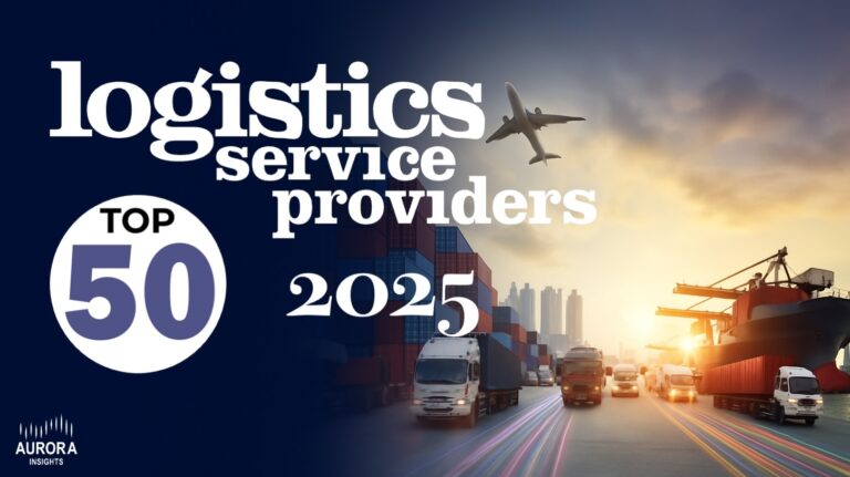 Aurora Insights releases 2025 Top 50 Logistics Service Providers
