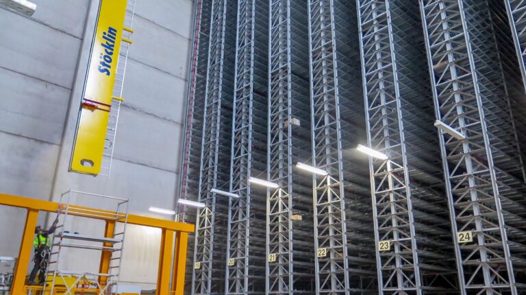 Hermes Fulfilment upgrading the stacker cranes at Haldensleben