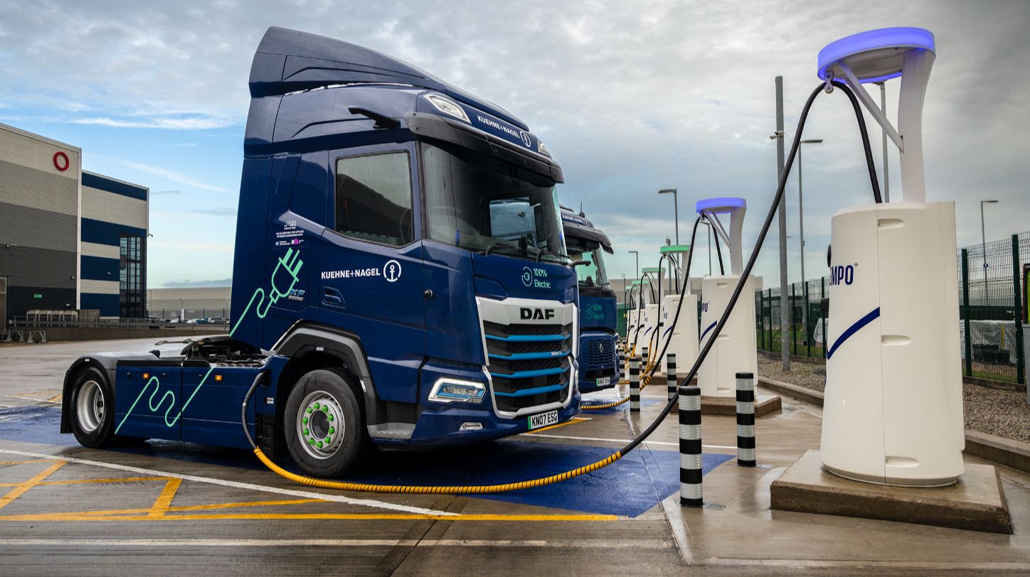 UK’s first megawatt-scale eHGV charging hub opens