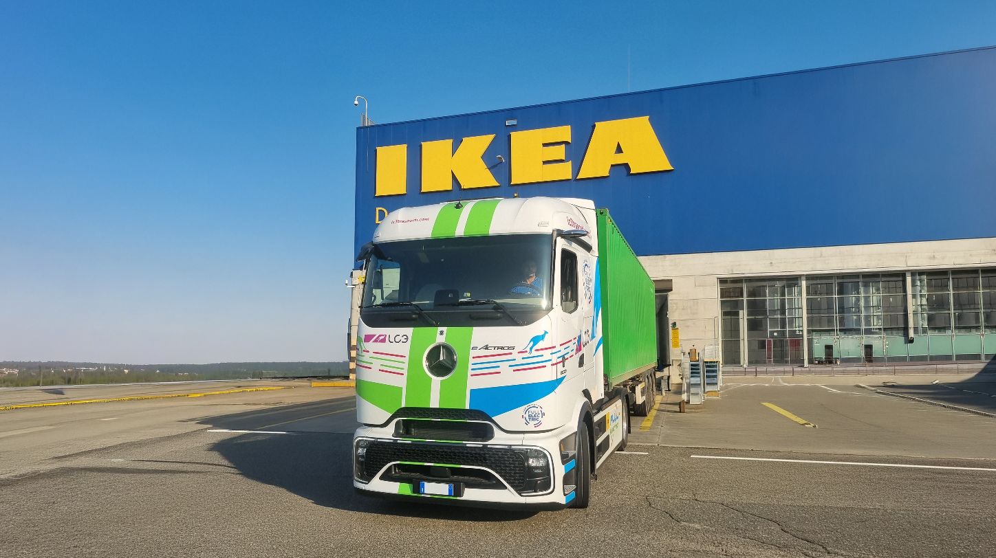 IKEA to expand electrified heavy road transport in Italy