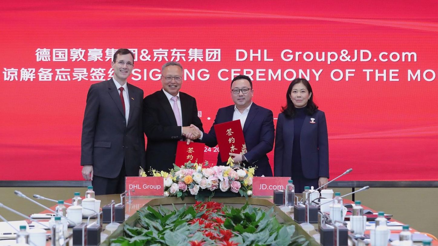 DHL Group and JD.com partner to accelerate growth of German brands