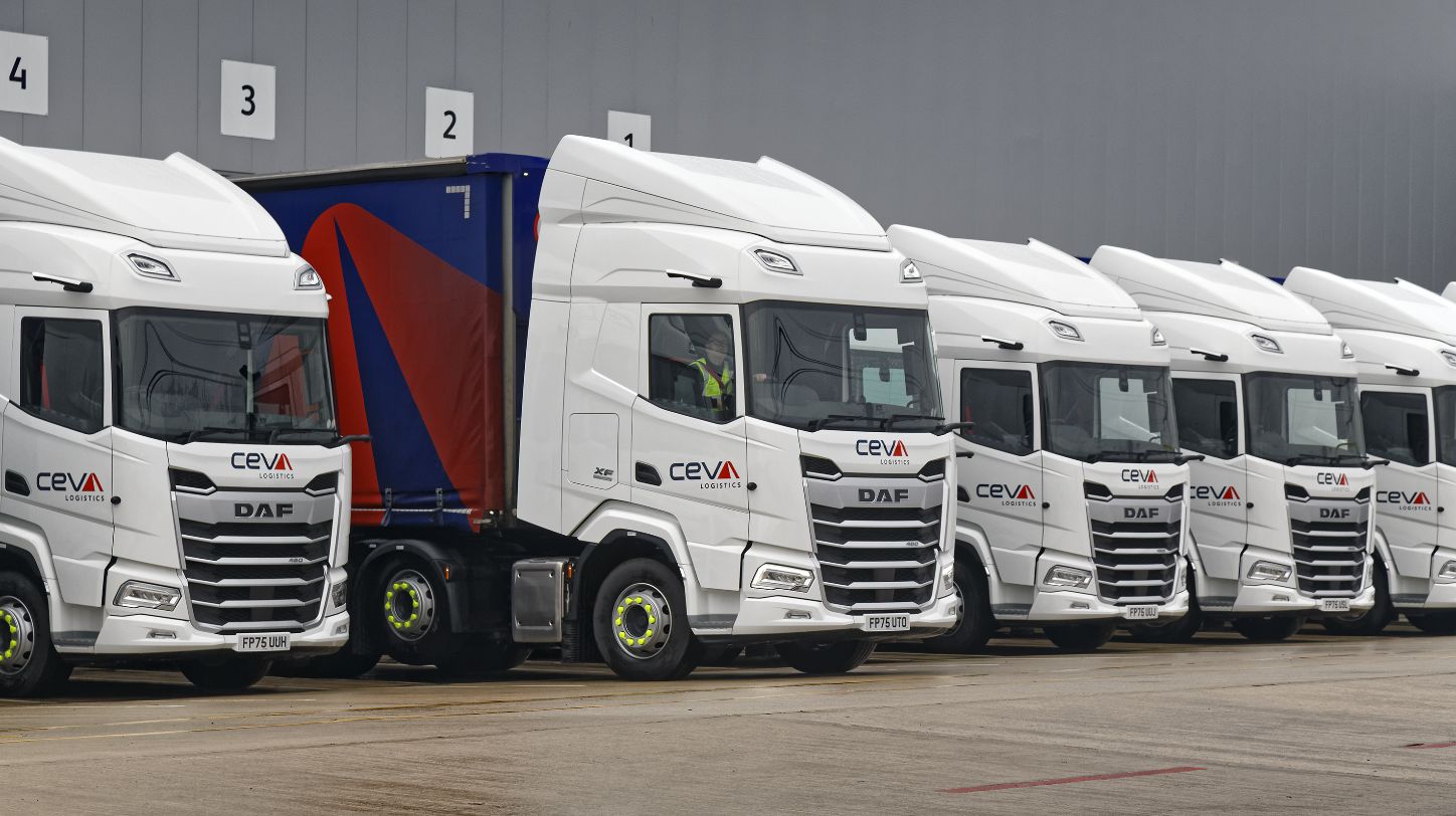 CEVA expands UK fleet with 165 low-emission trucks