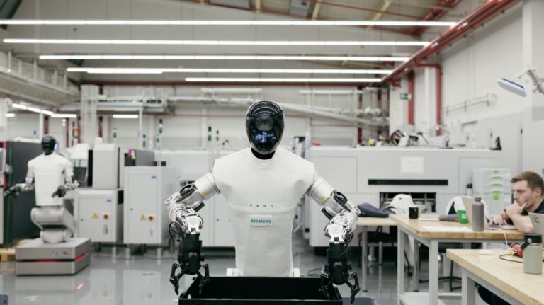 Humanoid robot Siemens