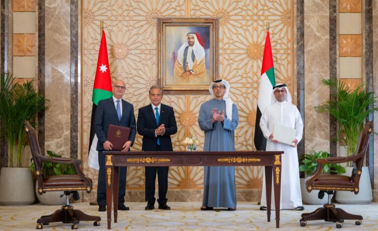 UAE and Jordan sign an agreement
