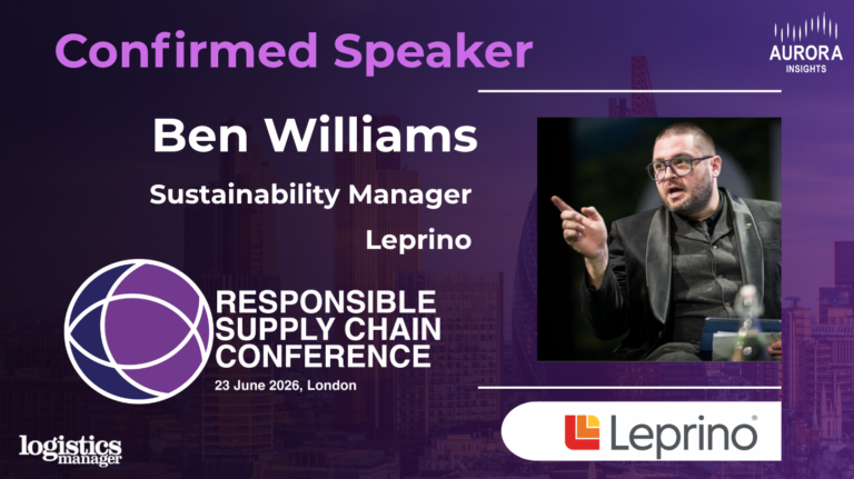 Responsible Supply Chain Conference London: meet the speaker – Benjamin Williams, Leprino