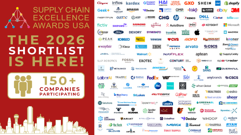 Supply Chain Excellence Awards USA 2026 shortlist revealed as entries more than double