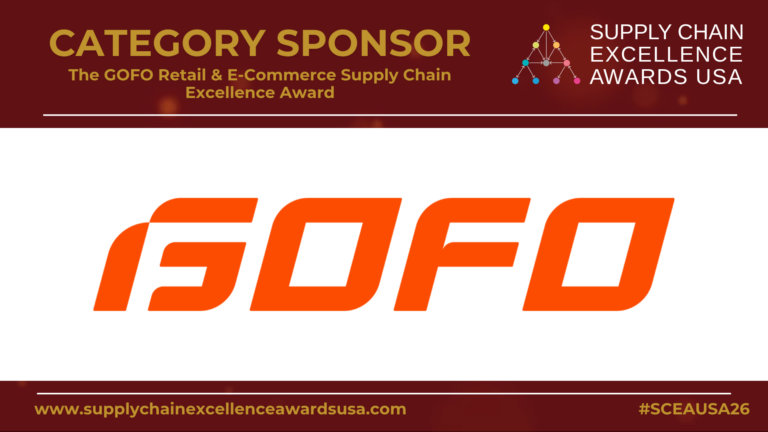 GOFO sponsors Supply Chain Excellence Awards USA 2026!