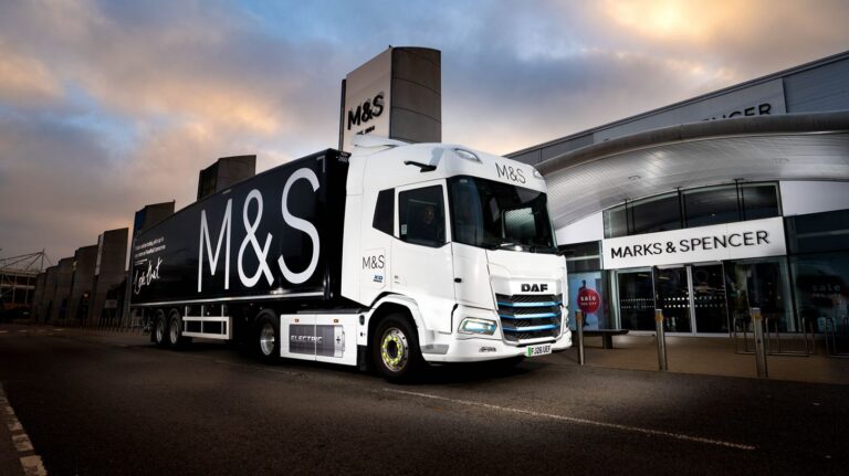 M&S rolls out lower emission truck fleet
