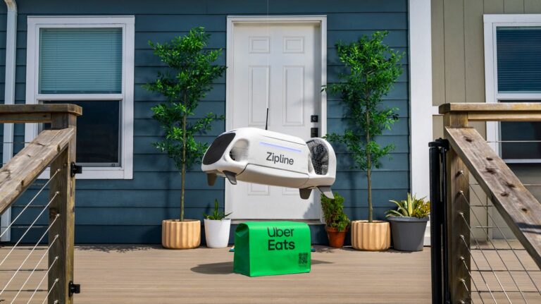 Uber and Zipline scale drone deliveries