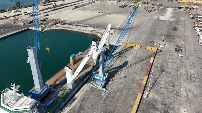 Delivery of three MHCs continues Port of Tartous development